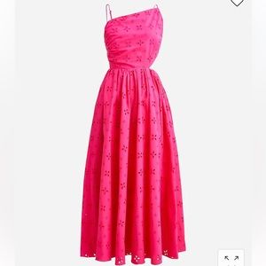 J.Crew Collection Side-Cur Out Midi Dress - 20